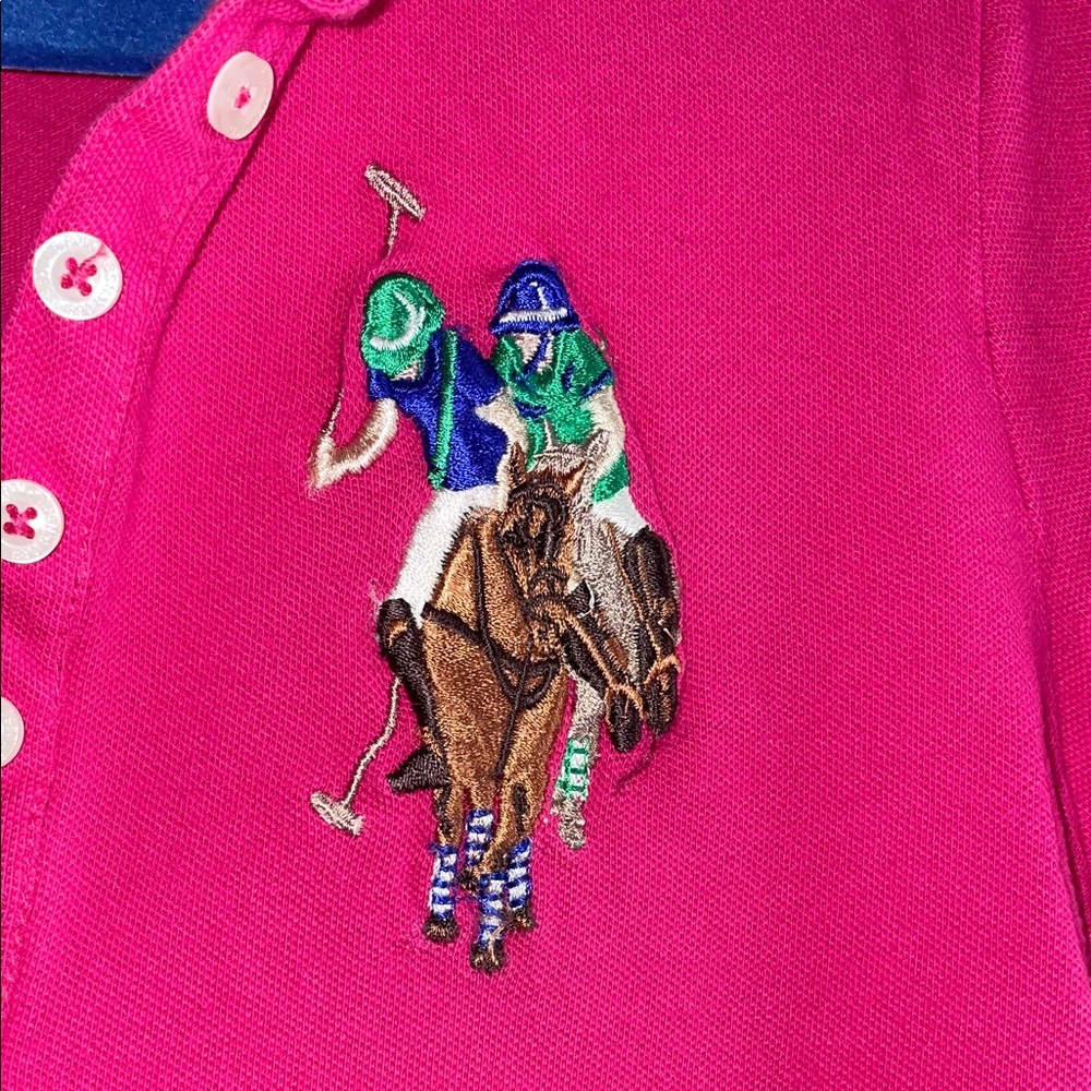 U.S. Polo Assn. Polo Shirt Size Large - Picture 3 of 4